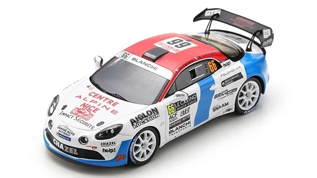 Modellino auto rally scala 1:43 Spark Model ALPINE A110 RGT RALLY MONTE CARLO I - Immagine 1 di 1