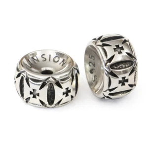 Punk DIY Accessory 7 Styles Available 925 Sterling Silver Septal Beads TA491C - Picture 1 of 19