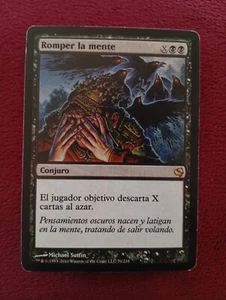 MTG Mind Shatter (Romper la mente) VERY RARE MP SPANISH Salvat-Hachette2011 WOTC - Picture 1 of 8
