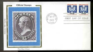 0136 SELLO OFICIAL FDC WASHINGTON, DC COLORADO ""SEDA"" - Imagen 1 de 1