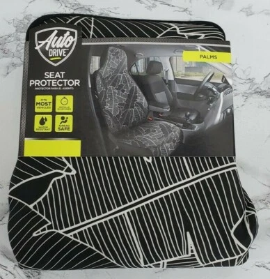 Cubierta de asiento de coche universal sin laterales Auto Drive 1 pieza - patrón de palmas Foto 1 de 4