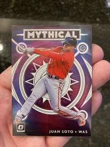 2020 Donruss Optic Juan Soto Prizm Mythical Insert #M-13