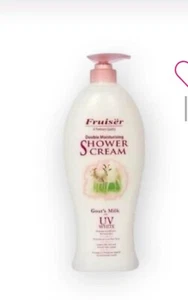 Fruiser Double Moisturising Goat Milk UV White Shower Cream - Picture 1 of 1