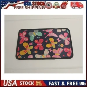 Butterfly Car Armrest Pad Cover Box Cushion Mat For Center Console Universal - Picture 1 of 7