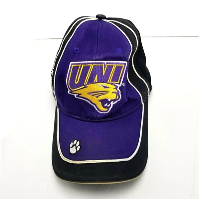 UNI Panthers колледжа Sports шляпа крышка фиолетовый ремень назад университета Northern Ia P1D - Изображение 1 из 4