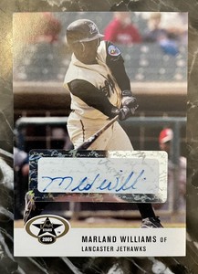 2005 JUST MINORS AUTOGRAPHS #60 MARLAND WILLIAMS