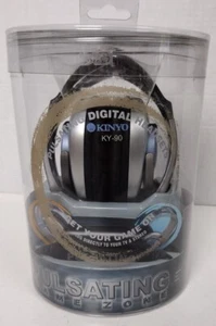 New KINYO KY90 Pulsating Game Zone Over the Ear Digital Stereo Headset Headphone - Picture 1 of 8