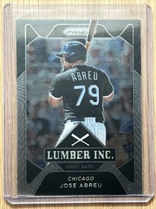2021 PANINI PRIZM LUMBER INC. JOSE ABREU CHICAGO WHITE SOX #LI2