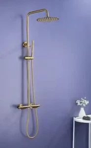 IHOMEadore 1-Spray Patterns with 1.5 GPM 10 in. Wall Mount Dual. - Picture 1 of 20