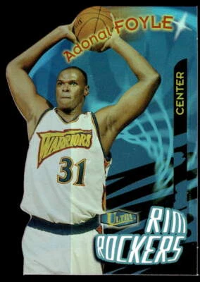 1997-98 Ultra #9 RR Adonal Foyle BASKETBALL Golden State Warriors - Image 1 of 2