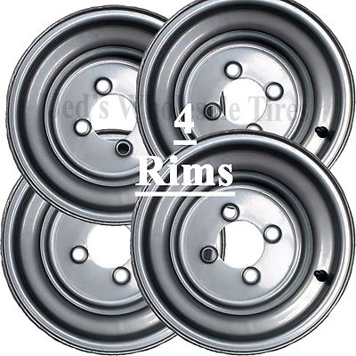 RUEDA DE LLANTA de carro de golf 4 10" 10x8 4/4 3+5 para EZGo Club Car Yamaha Harley muchos más Foto 1 de 4