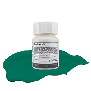 100g Farbpaste wasserblau Farbpigment Harz Einfärben Farbe Gießharz Konzentrat - Bild 1 von 6