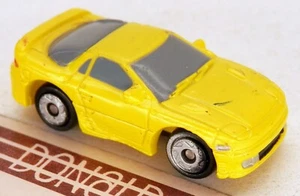 Micro Machines 1991 Mitsubishi GTO (3000GT in USA) gelb Sportwagen - Bild 1 von 2