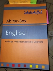 Abitur Englisch BOX Prüfungswissen & Basiswissen +Oberstufe Bayern Klausuren nw - Bild 1 von 4