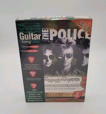 G-Vox Guitar SongBook The Police CD Rom Software New Sealed Old Stock  - Image 1 of 4