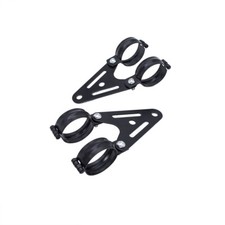 34mm-60mm Motorcycle Metal Headlight Mount Bracket Turn Signal Light Fork Clamp