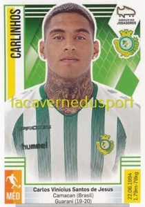320 CARLINHOS # BRAZIL VITORIA SETUBAL STICKER PANINI FUTEBOL 2019 2020 - Picture 1 of 1