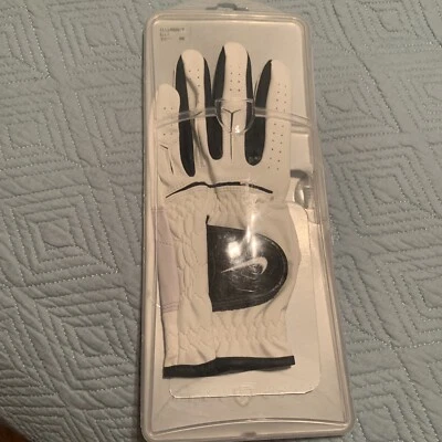 Guante de golf Nike Dura Feel izquierdo para mujer blanco mediano nuevo Foto 1 de 4