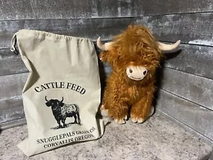 Peluche morbido peluche Snuggle Pals Timmy la mucca delle Highlands alto 16" - Foto 1 di 5
