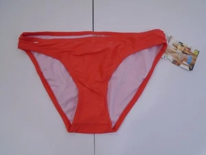 NWT Hapari Bikini Bottoms Size Small (4-6) Orange Regular SPF 50+ Swim #1082 - Picture 1 of 5