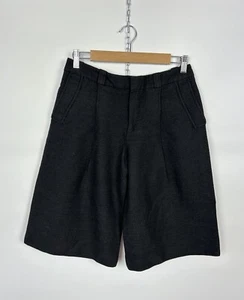 Gucci Luxury 100% Lana Wool Black Shorts Womens Size 42 Made In Italy Luxury Top - Bild 1 von 8