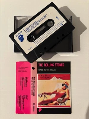 THE ROLLING STONES - MADE IN THE SHADE (UK CASSETTE TAPE) - Image 1 of 4