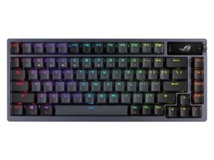 ASUS ROG Azoth 75 Wireless DIY Custom Gaming Keyboard, OLED display, - Picture 1 of 5