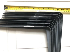 10" x 12" L Shape Heavy Duty Shelf Bracket , 20 Pack - Picture 1 of 4