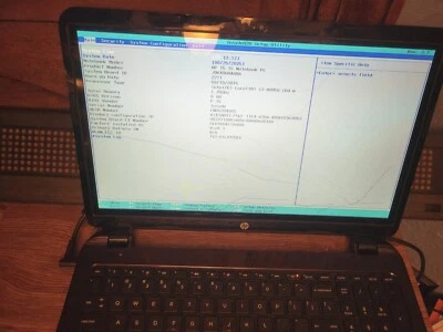 HP Laptop 15-R137WM 15.6" HD LCD Intel Core i3-4005U 6GB RAM 500GB BROKEN SCREEN - Image 1 of 4