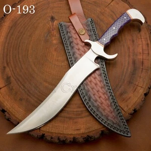 VIKINGS BOWIE CUSTOM MADE D2 TOOL, OUTDOOR, CAMPING, JAGD, SURVIVAL - O193 - Bild 1 von 7