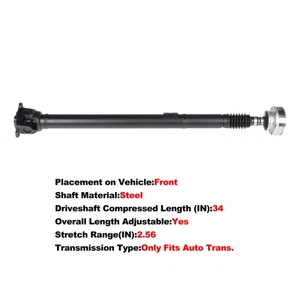 Front Driveshaft For 2005-2006 Jeep Commander Grand Cherokee 52105728AC/AD/AE - Picture 1 of 13