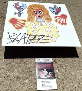 BLADEE SIGNED Exeter Vinyl JSA COA - Picture 1 of 4