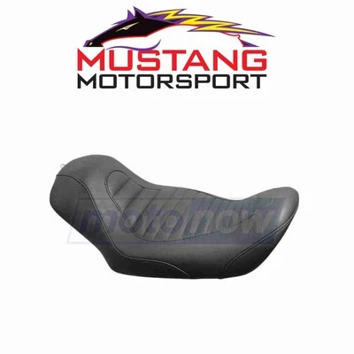 Mustang Tripper Tuck & Roll Solo Seat for 2007-2009 Harley Davidson FXDL sg Foto 1 de 4