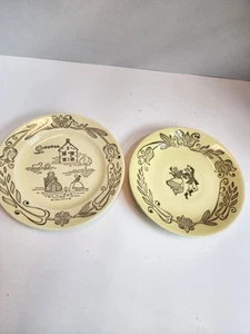 Bucks County By Royal Vintage Ceramic Dessert Plate And Saucer - Picture 1 of 7