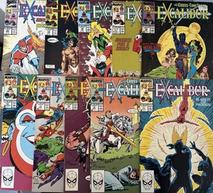 EXCALIBUR. NUMBER'S 11 TO 20.  (10 ISSUE  1989-1990 LOT). 1ST SERIES. - Picture 1 of 21