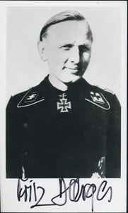 Fritz Darges signed photo. - Picture 1 of 1
