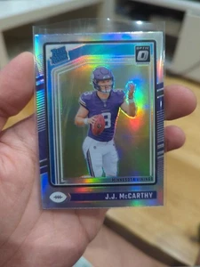 2024-25 Panini Donruss Optic Jj McCarthy Rated Rookie Silver Holo - Bild 1 von 3