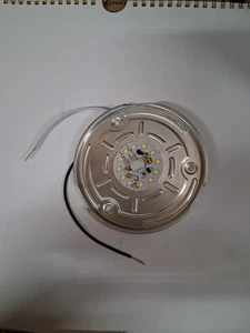 RLUX RV REPLACEMENT PUCK LIGHT PUSH BUTTON LIGHT ONLY NO COVER R14s4 - Picture 1 of 3