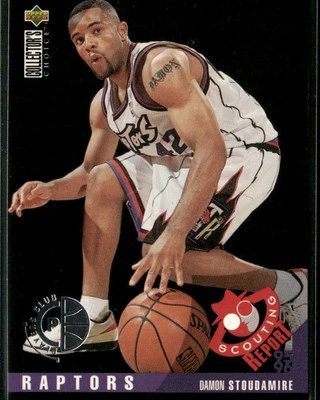 1995-96 Collector's Choice #346 Damon Stoudamire - Image 1 of 2