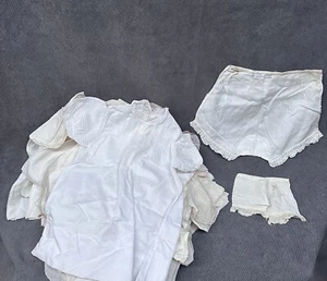 De Colección Bebé Vestidos de Día Vestidos con Bordado Estate Lote 23 Piezas Algodón Batista - Imagen 1 de 11