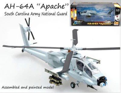 For Boeing AH-64 Apache helicopter National Guard 1/72 finished plane Easy model - Image 1 of 4