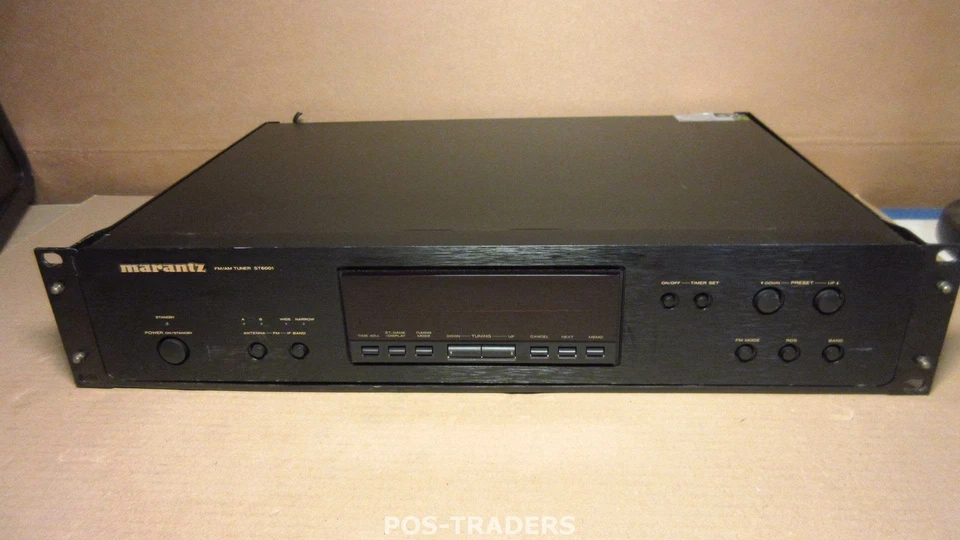 MARANTZ ST6001 FM / AM TUNER with RDS and 60 presets POWER CABLE IS CUT-OFF! - Bild 1 von 4