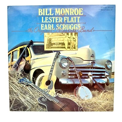 Bill Monroe With Lester Flatt And Earl Scruggs Rounder Records S.S. 06 12" Vinyl - Image 1 of 3