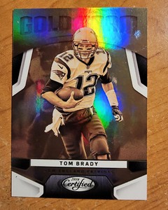 2016 Panini Certified TOM BRADY Holo Foil GOLD TEAM #2