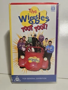 The Original Wiggles ABC Kids The Wiggles Toot Toot! Vintage VHS Cassette RARE  - Picture 1 of 4