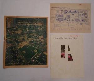 Universidad de Akron OH 1970 100 años periódico suplemento baliza diario y más - Imagen 1 de 5