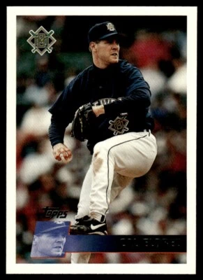 1996 Topps #335 Cal Eldred Milwaukee Brewers - Image 1 of 2