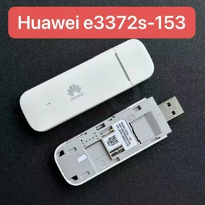 Unlocked Huawei E3372s-153 150Mbps 3G 4G LTE USB Data Stick Modem Dongle Modem - Photo 1/10
