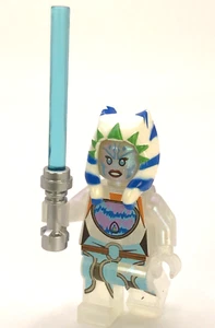 LEGO Star Wars Minifigure Ahsoka Tano Satin Custom Printed on Official parts - Picture 1 of 9
