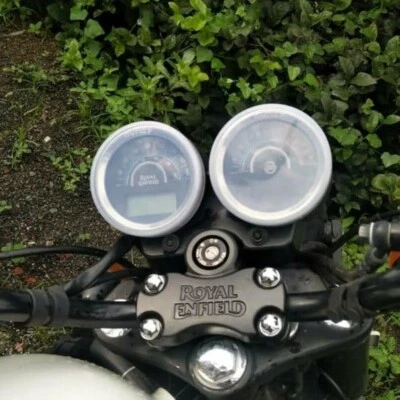 Ajuste para Protector de Pantalla Velocímetro AMP Medidor Cubierta/Tapa para RE Interceptor 650 Foto 1 de 3